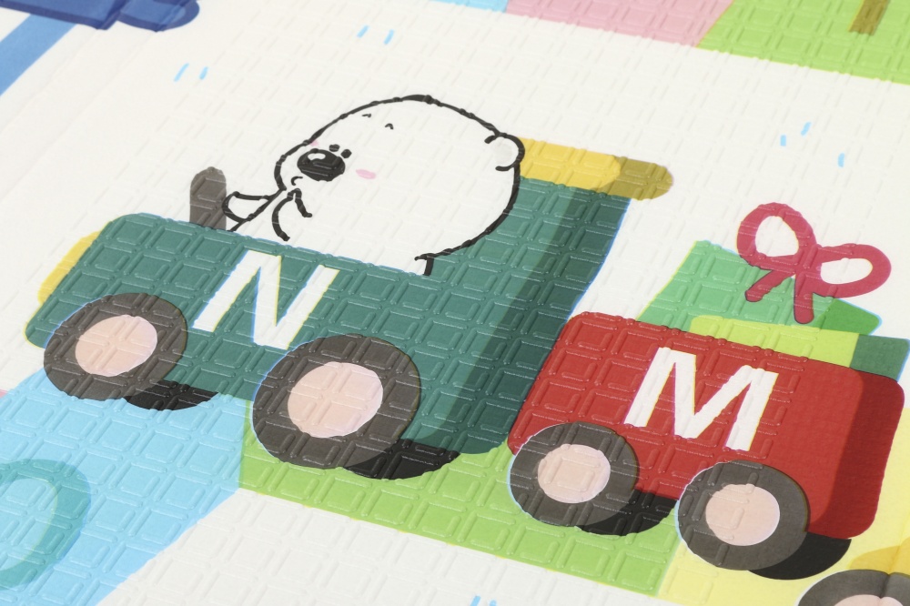 Игровой коврик Bambinelli двухсторонний Лесная сказка 150х196х0,8 см в сумке HSP1286103