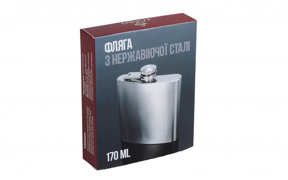 Фляга Kohen с нержавеющей стали 170 мл KN94004