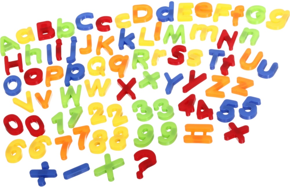 Ігровий набір First Classroom Магнітні цифри і літери 78 шт. MX0429000