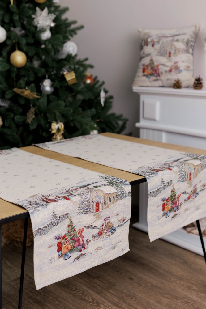 Подушка декоративна Святковий день 45x45 см La Nuit