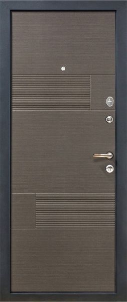 Двері вхідні Міністерство дверей КС 58+ венге сірий 2050x960мм праві