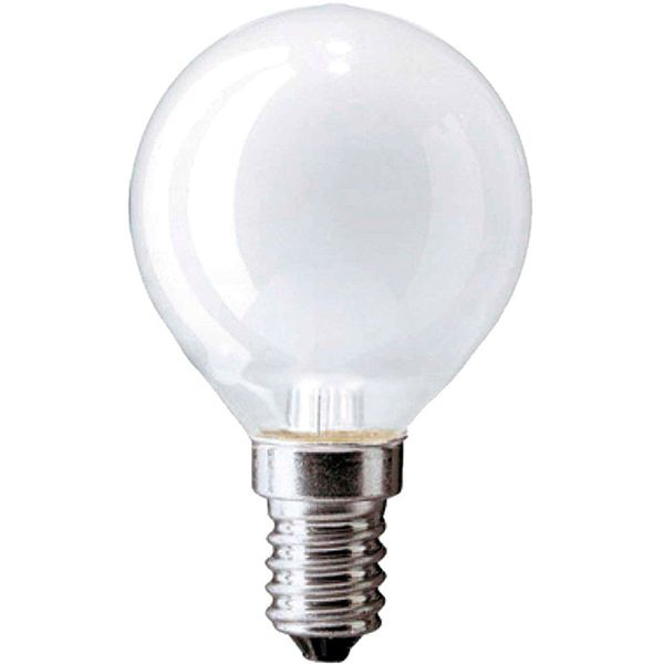 Лампа накаливания Philips P45 шар 40 Вт E14 230 В матовая 926000007010 — фото 1