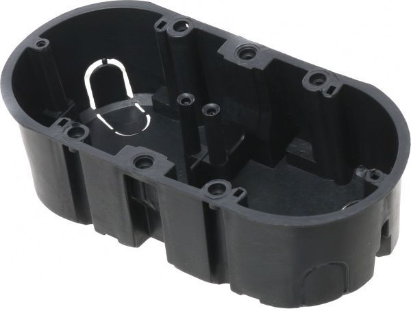 Коробка распределительная Контакт двухместная М2 полипропилен