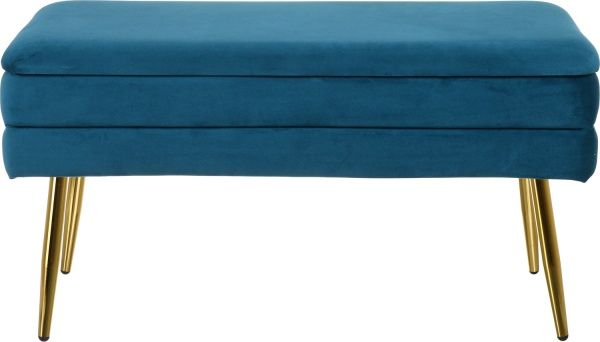 Скриня-пуф Pierre 79,5х37,5х42 см смарагд 