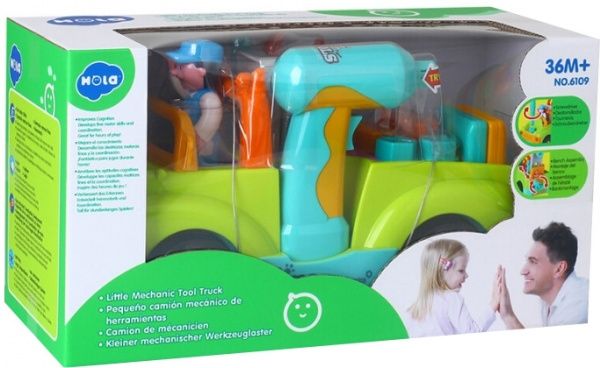 Игрушка развивающая Hola Автоконструктор 6109