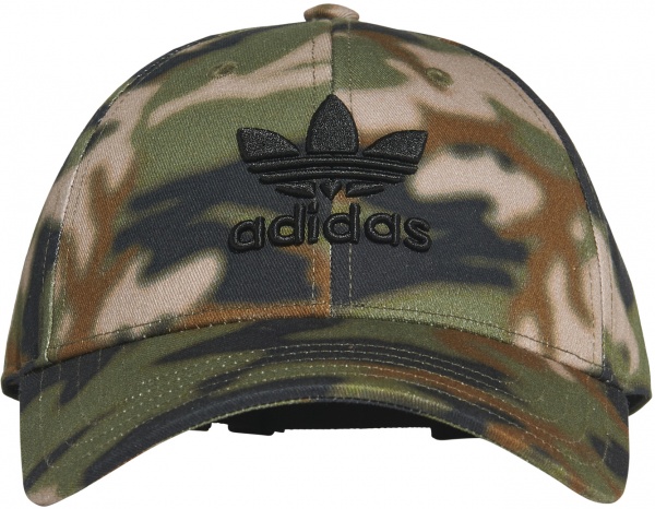 Кепка Adidas CAMO BBALL CAP GN2286 OSFM разноцветный