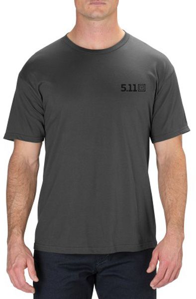 Футболка чоловіча 5.11 Tactical Mongoose vs Cobra 41280YG-018 р. L темно-сірий