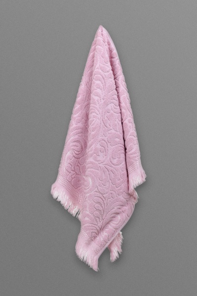 Набір рушників Esra 2 шт. брудно-рожевий Karna 