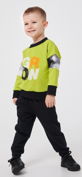 Штаны для мальчиков Smil 115517 р.104 черный 