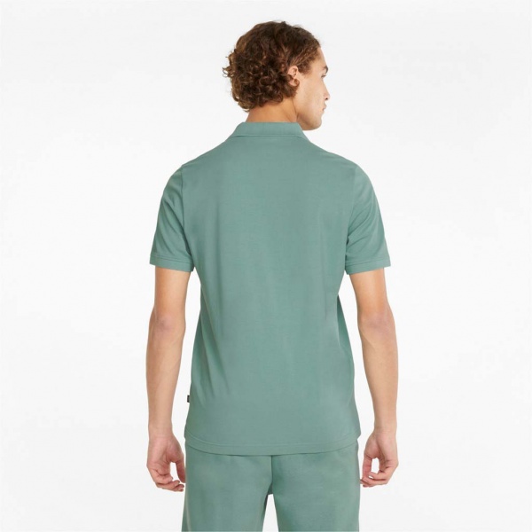 Футболка Puma ESS Pique Polo 58667550 р.XL зелений