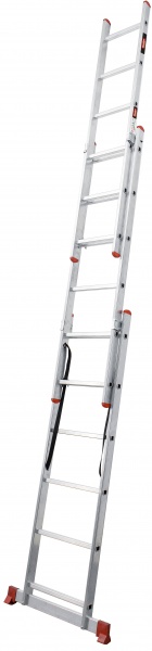 Лестница 3-секционная универсальная BauGut Meister 3T 3х6 