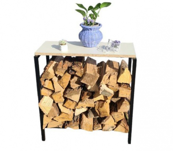 Стелаж металевий чорний 600x300x600 мм фарба 