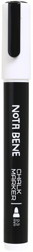 Маркер меловой Nota Bene 2-3 мм белый