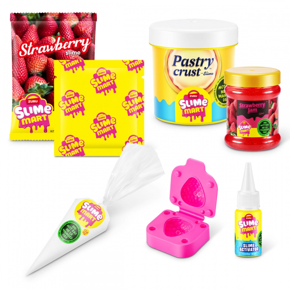Ігровий набір Slime Mart Shopping Bag Полуничний чизкейк 15901A