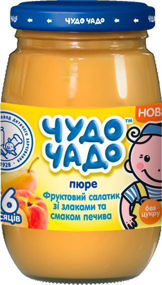 Пюре Чудо-Чадо с печеньем и злаками 170 г 