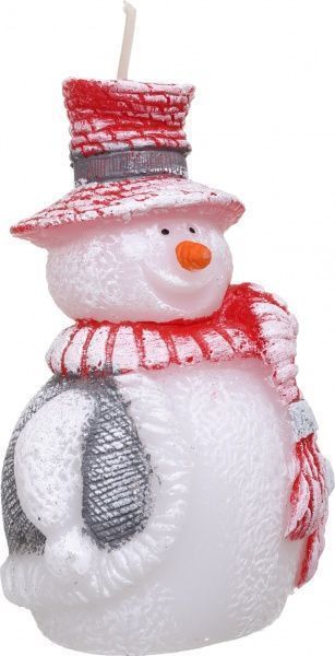 Свічка Сніговик Шапка 250 г