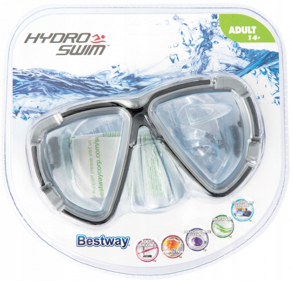 Маска для плавання Bestway 6942138938906 22052 р.універсальний в асортименті