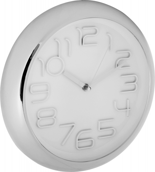 Часы настенные Tuner (XYX 10007S) 30,5x30,5x4,1 см серебряный