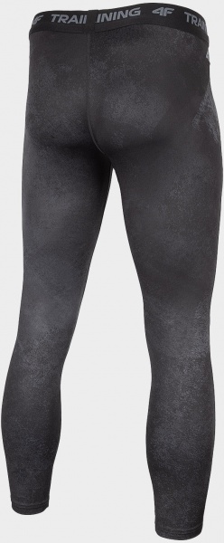 Лосины 4F FUNCTIONAL TROUSERS SPMF011 H4Z22-SPMF011-90A р.M черный меланж