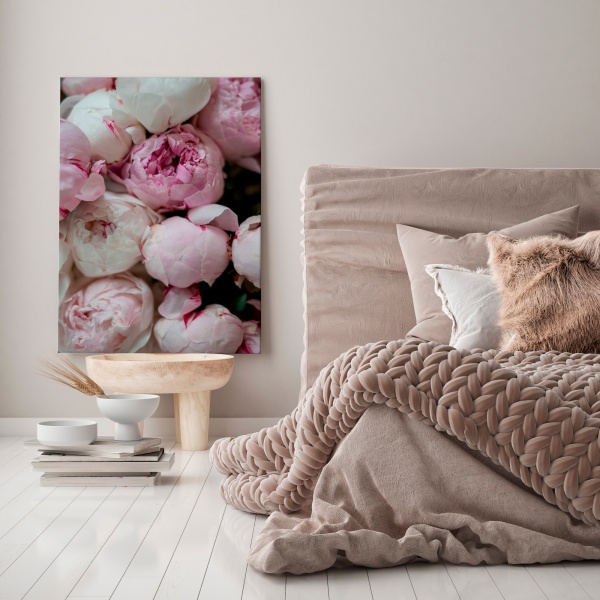 Картина на холсте Пионы 70x50 см WS Holst 14082215,2 