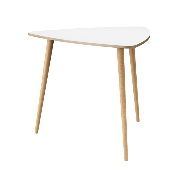 Стол обеденный Art in Head Эрик треугольный белый 