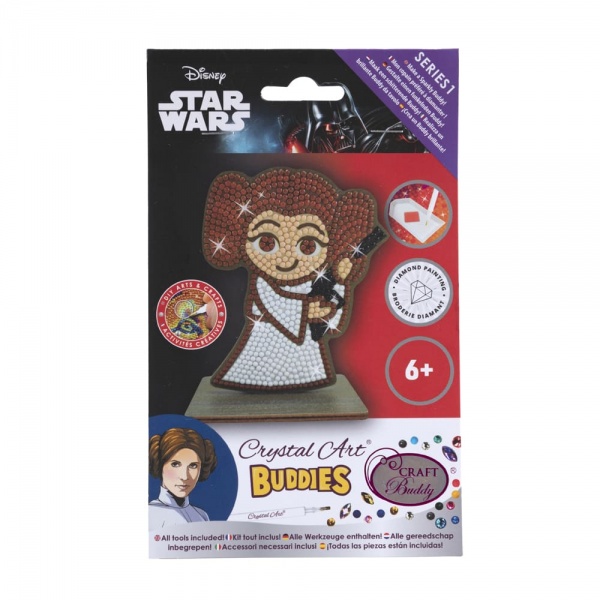 Мозаика Crystal Art Принцесса Лея CAFGR-SWS003