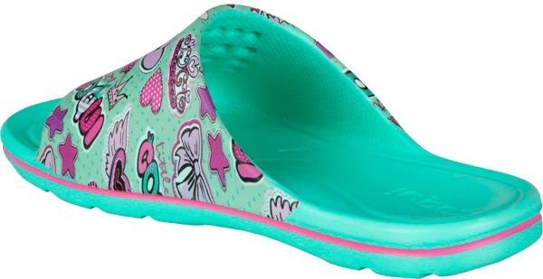 Шльопанці Coqui Long Printed 6375 102413 р. 34/35 м'ятний