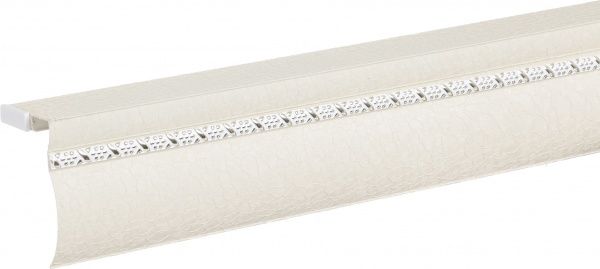 Карниз Cardinal Макс плюс с молдингом двойной 150 см ваниль 