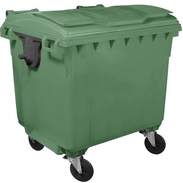 Контейнер для сміття Plastik Gogic 1100 л зелений