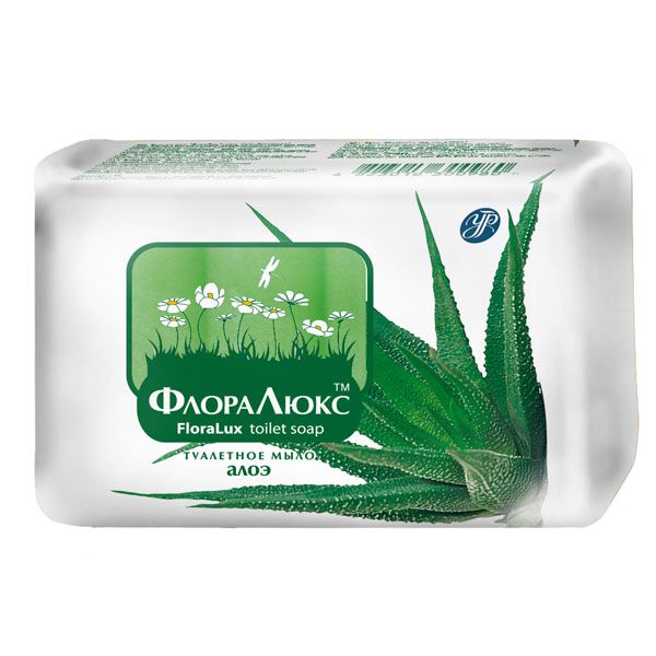 Мило туалетне Флора Алоє 4x75 г