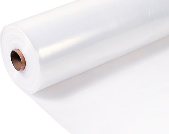 Пленка полиэтиленовая из первичного сырья 100 мк прозрачный