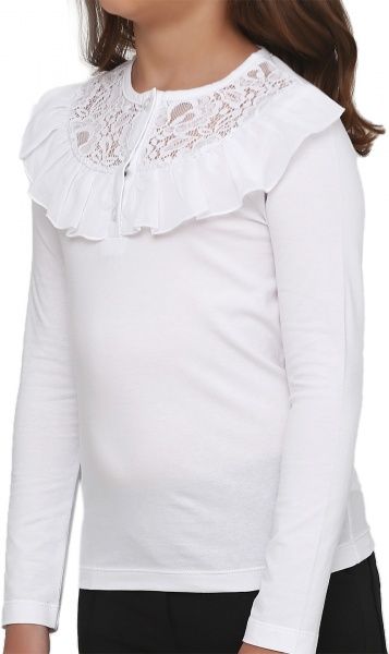 Кофта для девочек Vidoli G-19599W р.140 белый 