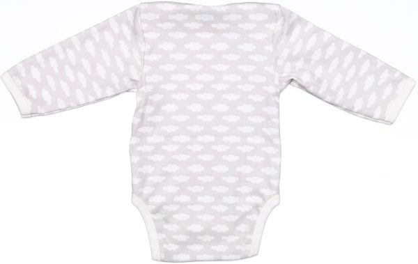 Боди Bambinelli Тучки р.62 серый с белым 