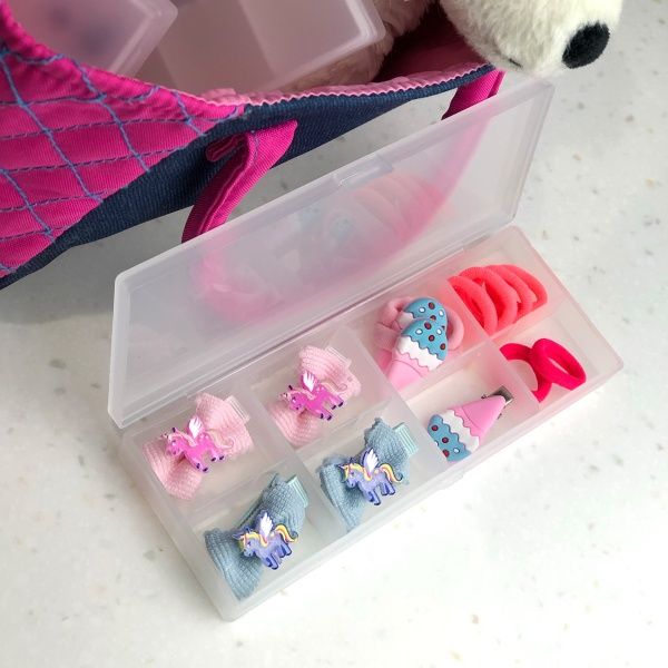 Органайзер для таблеток MVM PC-09 T на 12 відділень (таблетниця) 20x168x65 мм