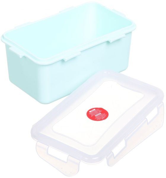 Контейнер Фіеста 650 мл л прямокутний салатовий Алеана