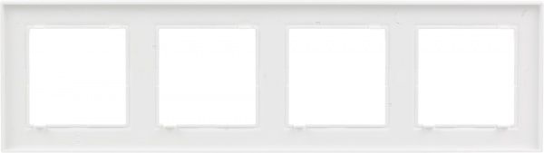 Рамка чотиримісна Simon SIMON10 універсальна білий CR4/11
