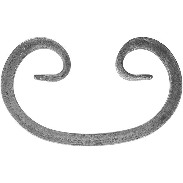 Завиток 150х90 мм квадрат 10х10 мм 10.102