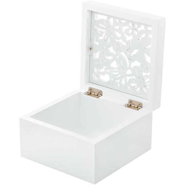 Сундук для украшений Butterfly 12x12 см