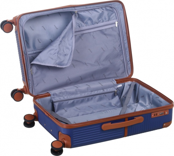 Валіза 65 л синій LS22200 59х42х26 ABS 