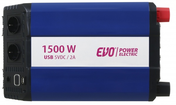 Інвертор Auto Assistance PROLINE AP1500IN 750Вт/1500Вт працює від 12V чистий синус 