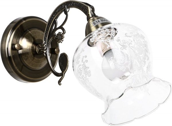 Бра Luce 411 1x40 Вт E14 хром 