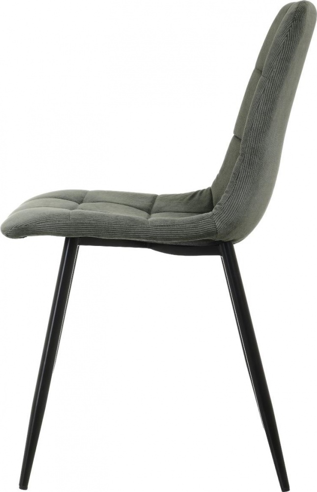 Стул Центр Меблів Summy 45х56х88 см вельвет Corduroy-13 зеленый / черный