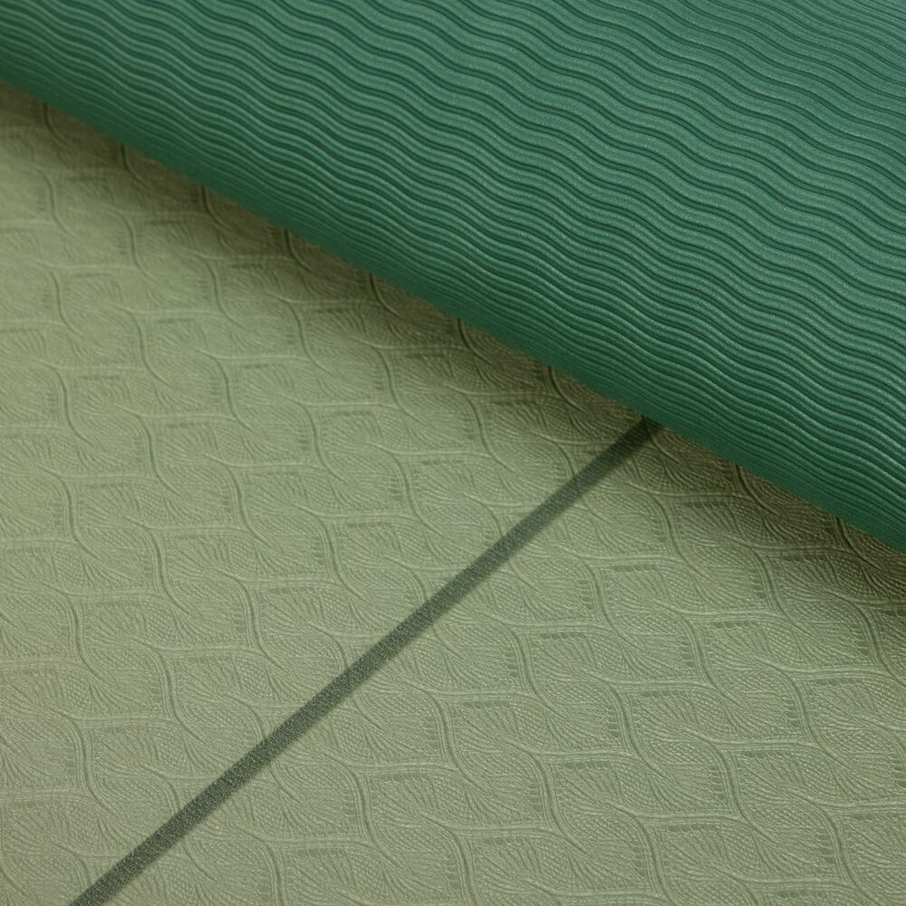 Килимок для йоги та фітнесу Energetics 420630-918751 PVC Free Yoga Mat 1.0 1720х610х6 мм зелений