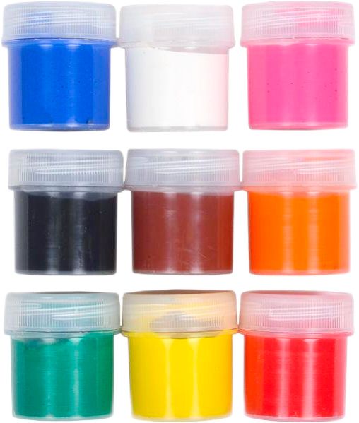 Фарби гуашеві Travel Kids 9 кольорів по 20 мл. Western Industrial Group