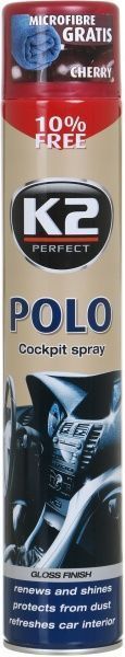 Полироль для панели K2 POLO COCKPIT K407 вишня 750 мл