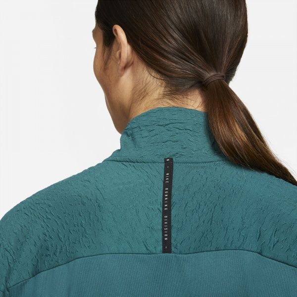 Джемпер Nike NK RN DVN DF ELEMENT TOP HZ DA0430-393 р. M зелений