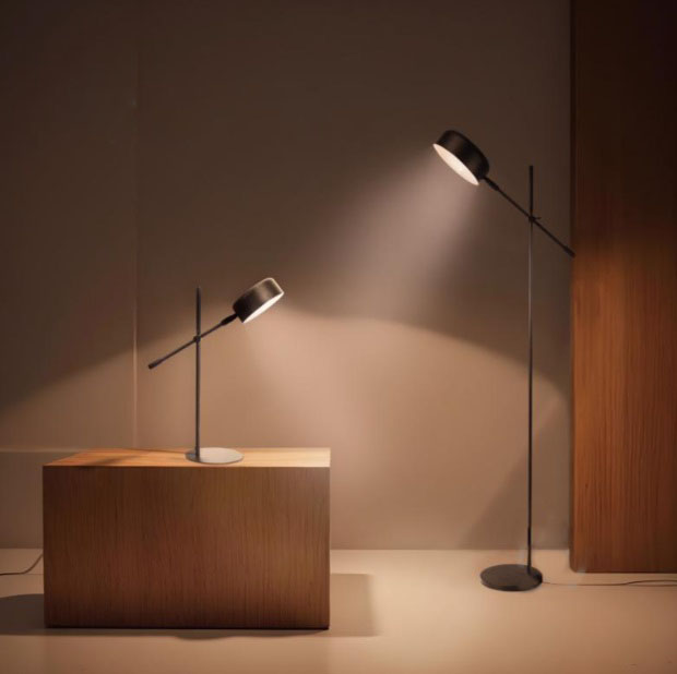 Настольная лампа Miorro Luce 1x40 Вт E14 черный 51-310-001