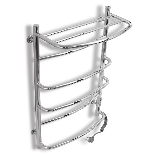 Рушникосушарка електрична Evro-Termo Єврофлай П6 500х800 з полицею Е П S