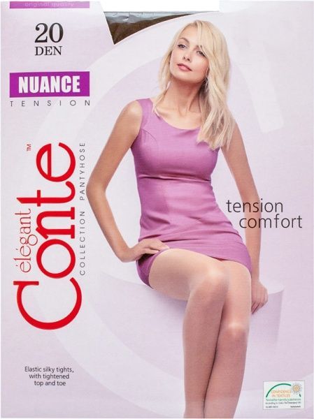 Колготки Conte NUANCE 20 den mocca р. 5 мокко 