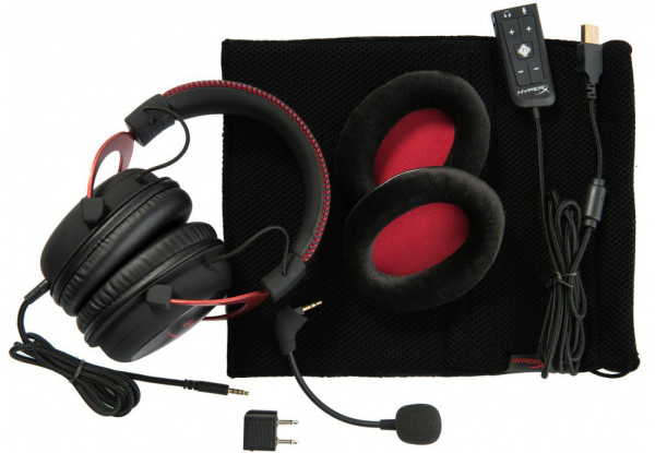 Навушники HyperX Cloud II black/red (4P5M0AA) 